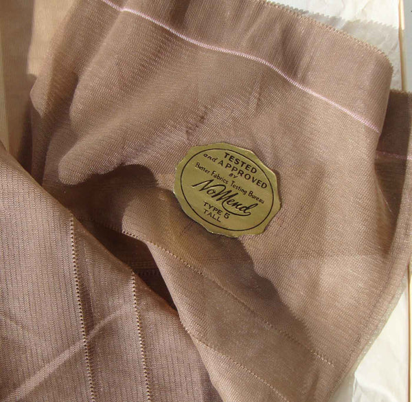 Vintage 50s Seamed Nylon Hose Thigh High Stockings Sz 10.5 – NOS Set of 3