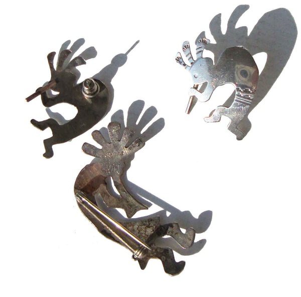 Sterling Kokopelli Jewelry - Metro Retro Vintage