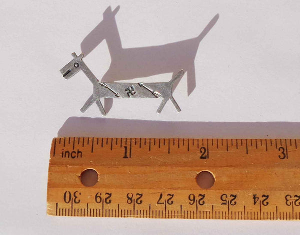 Vintage Fred Harvey Coin Silver Pin