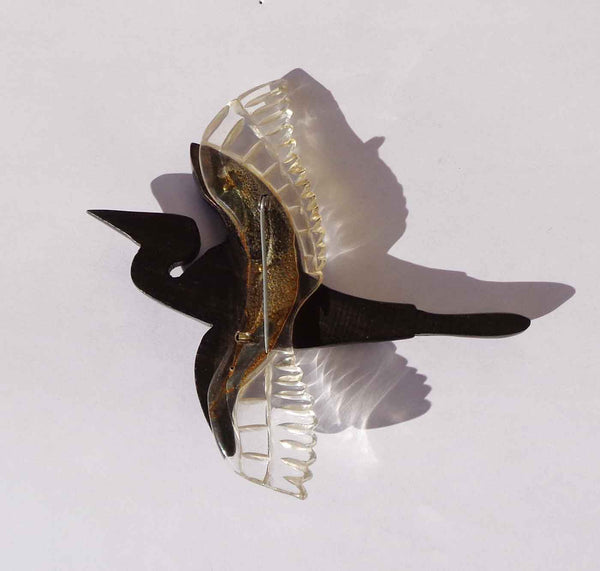 Vintage 4 Inch Bird Brooch