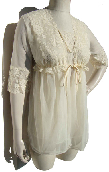 1960s Peignoir Lingerie - Metro Retro Vintage