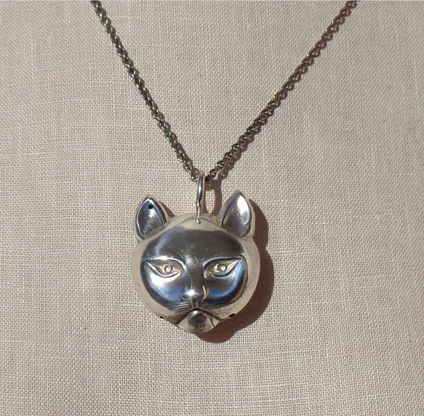 Vintage Cat on a Chain