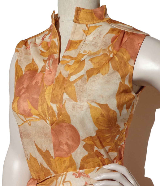 70s Dusty Peach Summer Dress