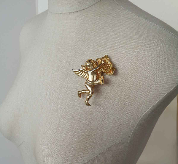 Vintage Givenchy Cupid Brooch