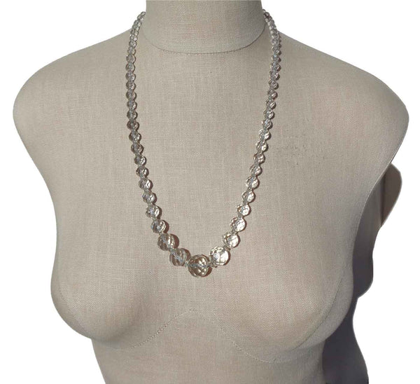Art Deco Crystal Necklace