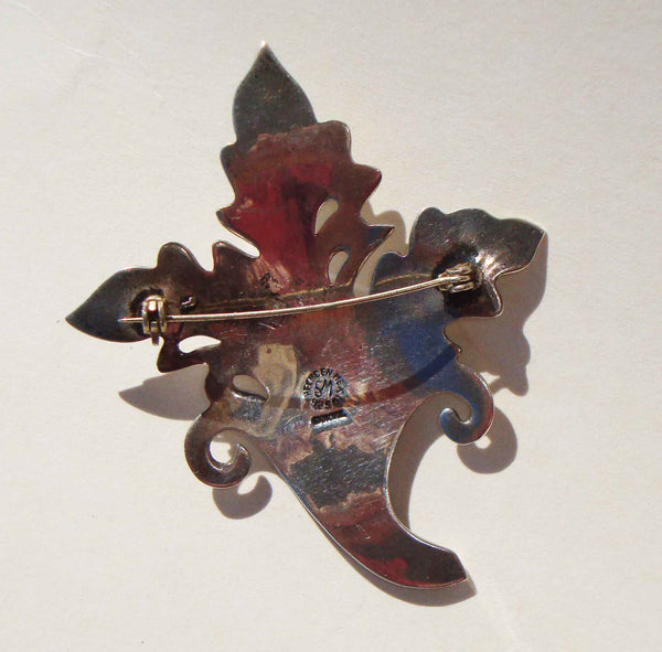 Art Deco Taxco Sterling Brooch - Pre Eagle