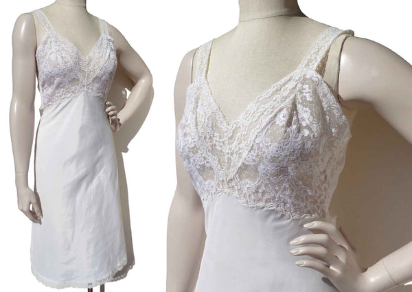 Vintage 60s Dress Slip Taffreda & Lace Lingerie Sz 34 L – Saks Fifth Ave