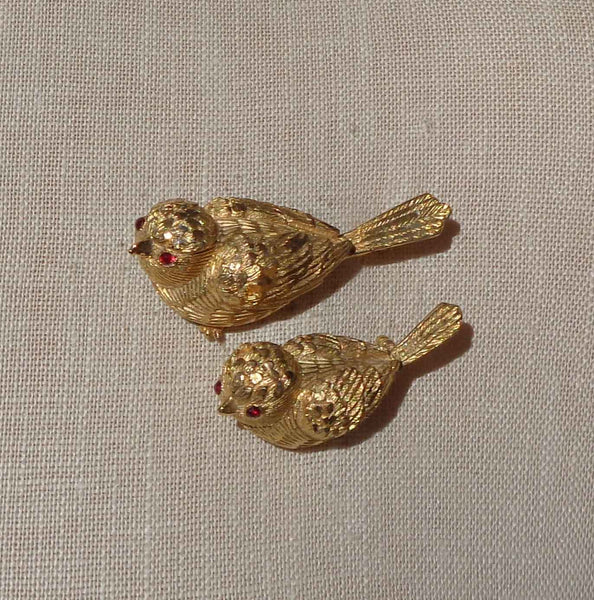 Golden Bird Pins - Metro Retro Vintage