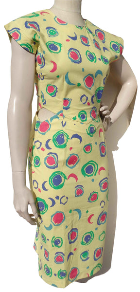 1980s Deadstock Sheath Dress - Metro Retro Vintage