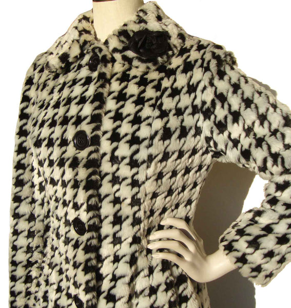 Albert Nipon Fake Fur Coat