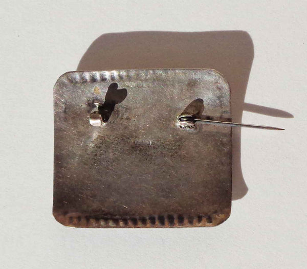 Vintage Silver Peru Pin
