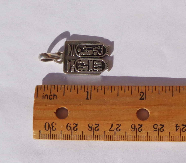 Egyptian Hieroglyph Charm Pendant - Metro Retro Vintage