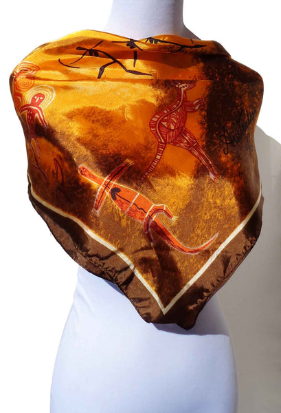 Primitive Australian Art Scarf