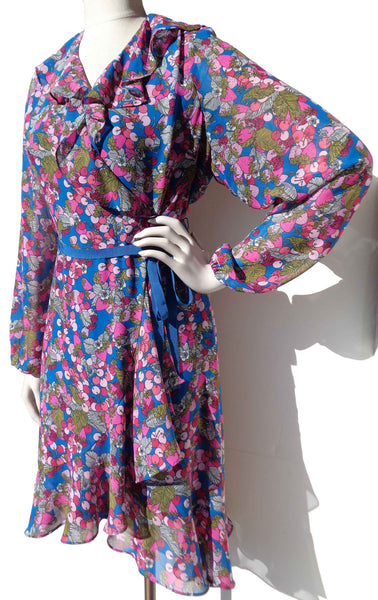 Vintage Betsey Johnson Fruit Cocktail Dress 