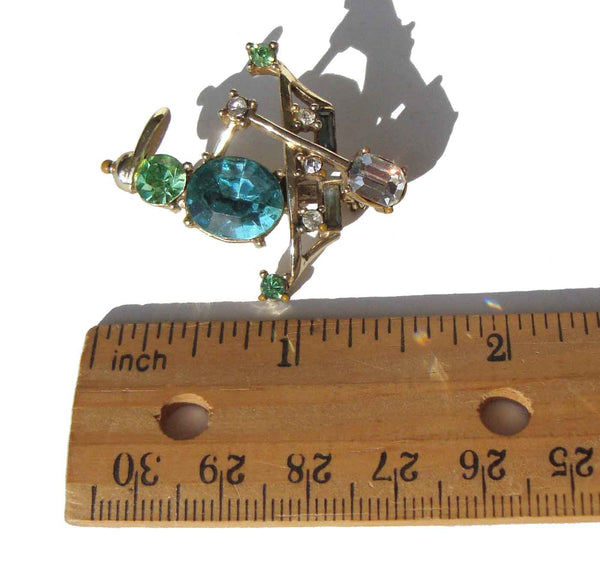 Vintage 60 Coro Rowboat Rhinestone Pin – Metro Retro Vintage