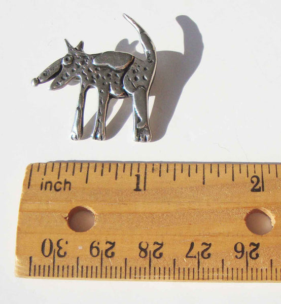LewAllen & LewAllen Dog Pin Brooch
