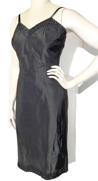 Vintage Black Ariel Barbizon Dress Slip