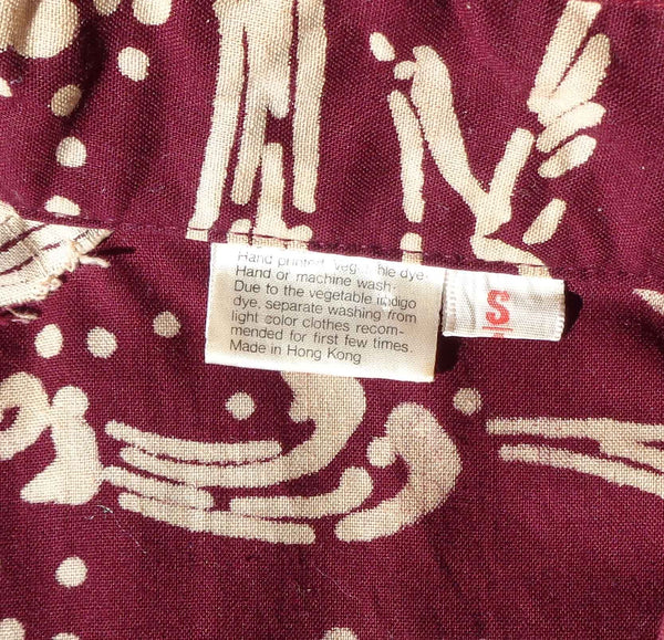 Vegetable Dyed Batik Dress