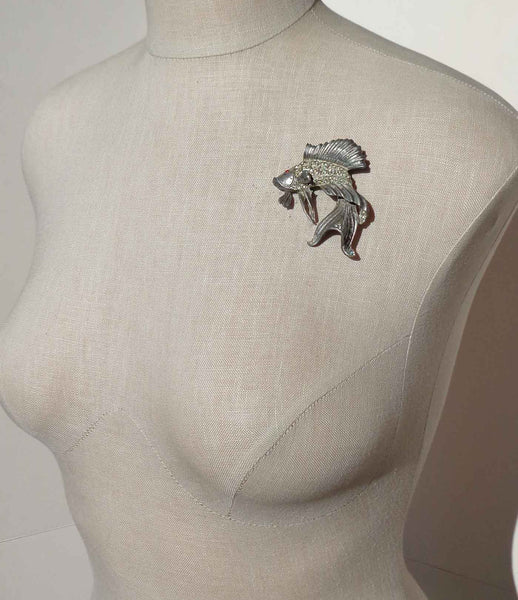 1930s Fancy Goldfish Brooch