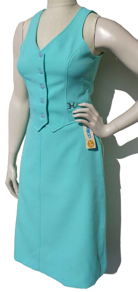 VIntage 70s Vest & Skirt