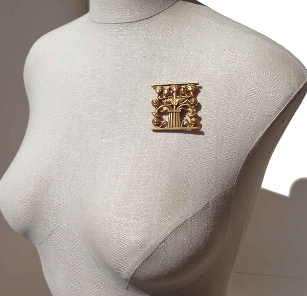 Near Eastern Tree of Life Brooch