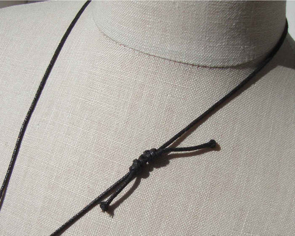 Vintage Sterling Silver Morpho Butterfly Wing & Moonstone Pendant Necklace