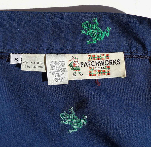 Vintage Patchworks Ltd Label on Skirt