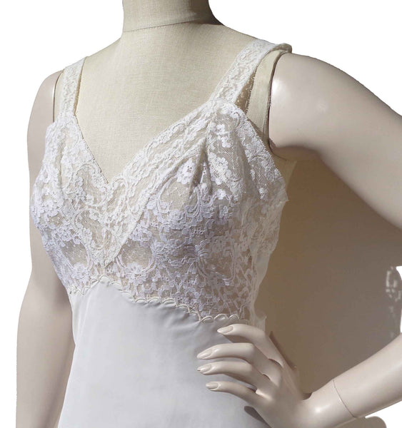 50s 60s Lace Dress Slip - Metro Retro Vintage