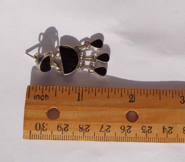 Vintage Mexican Silver Earrings