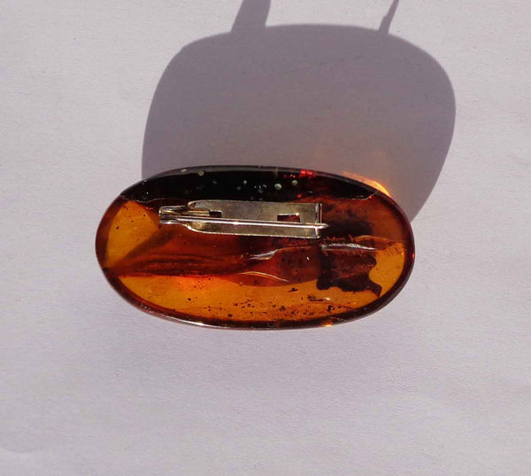 1930s Pin on Ancient Amber