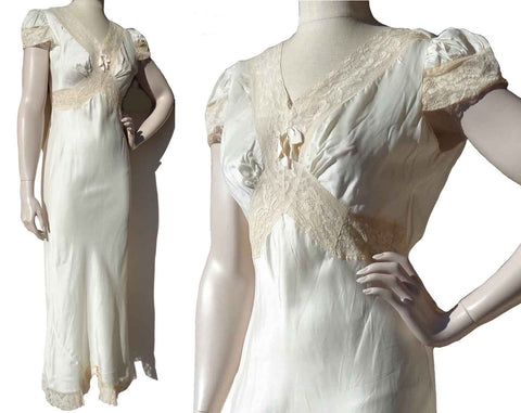 1940s Lingerie Nightgown