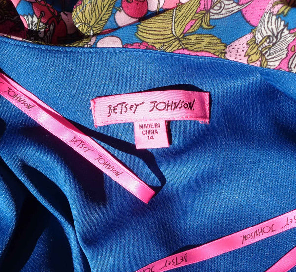 Betsey Johnson Pink  Black Label