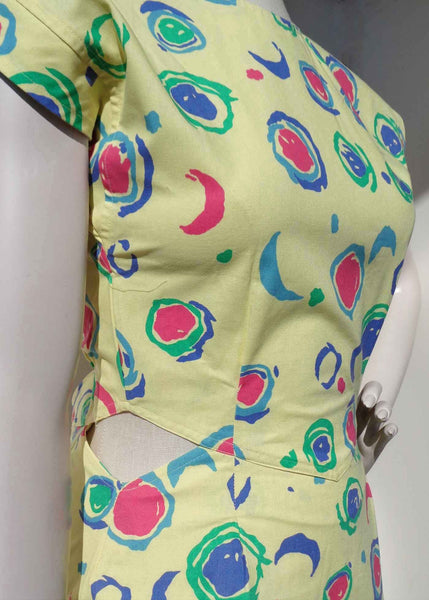 1980s Cutout Side Dress