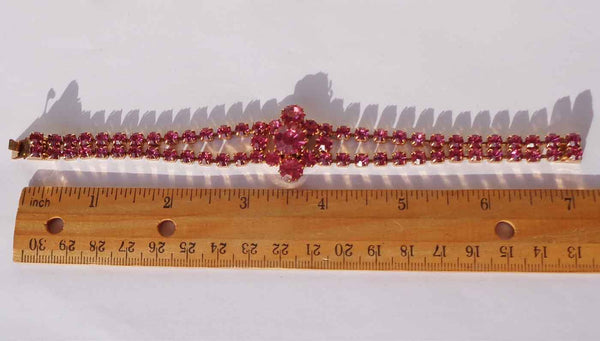 Vintage Juliana Flatback Bracelet