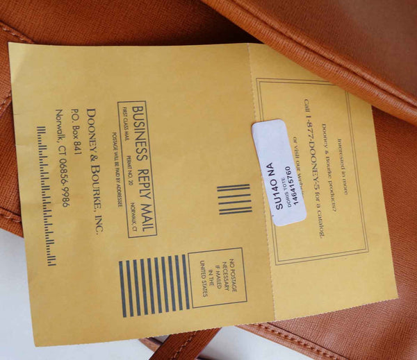 Dooney & Bourke Style Number Card