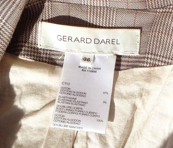 Gerard Darel Jacket Label
