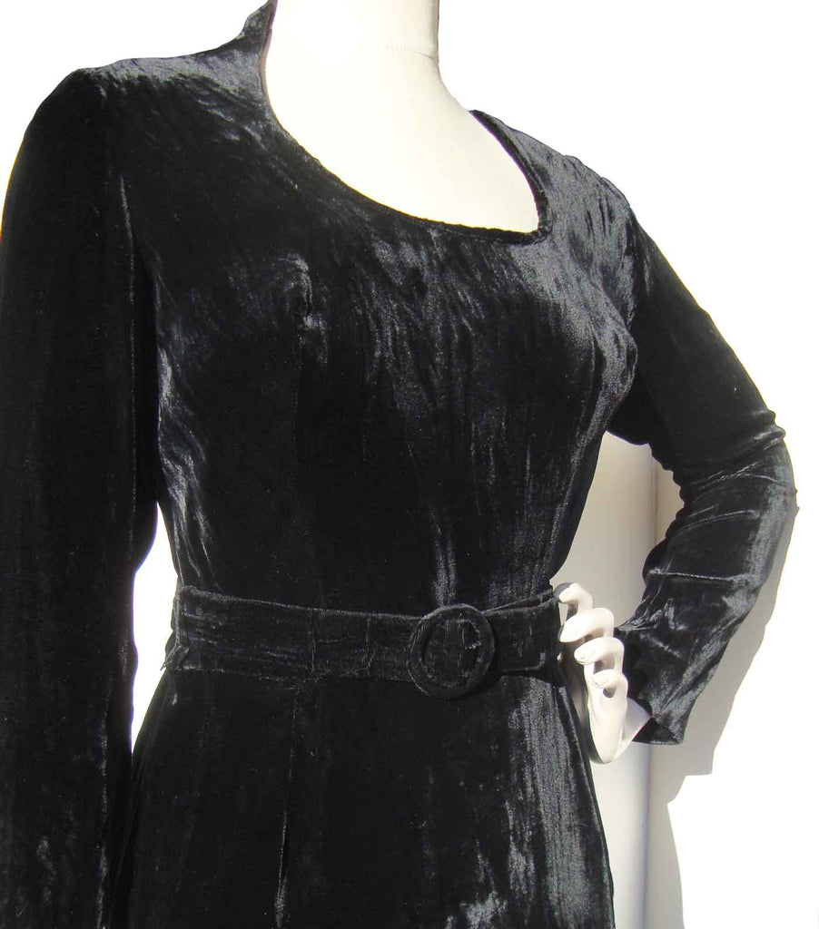 retro black cocktail dress Retro Audrey Hepburn 1950 vintage Satin midi cocktail Black dress