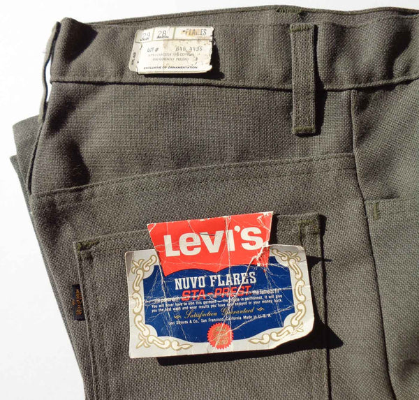 Levi's Nuvo Flares STA-PREST Dungaree Jeans