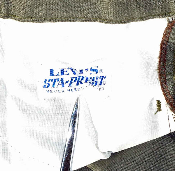 60s Levi's Jeans Sta-Prest Label