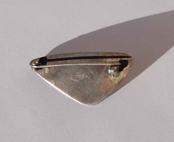 50s Abstract Sterling Silver Pin