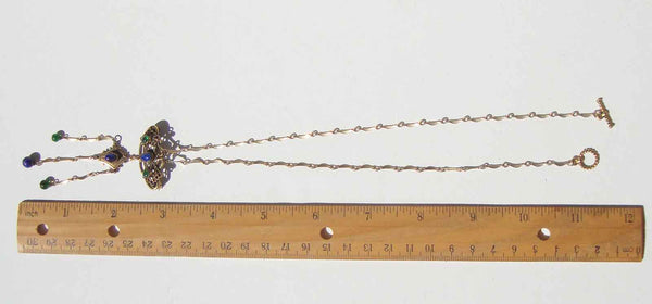 Vintage Designer Cocktail Necklace