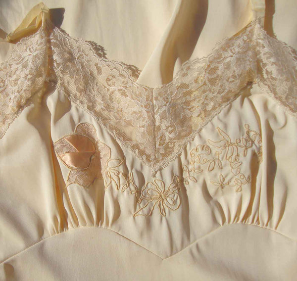 Vintage Slip Applique