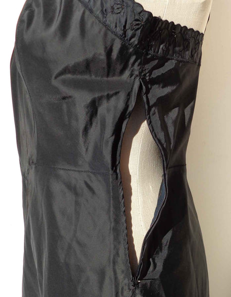 60s Black Barbizon Dress Slip