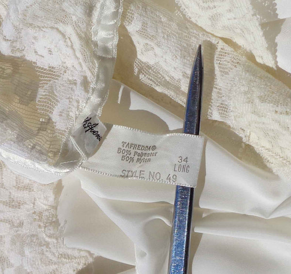 Vintage Taffeta Nylon Slip