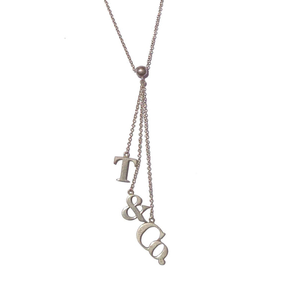 Vintage Tiffany & Co Sterling Silver Lariat Necklace – Retired