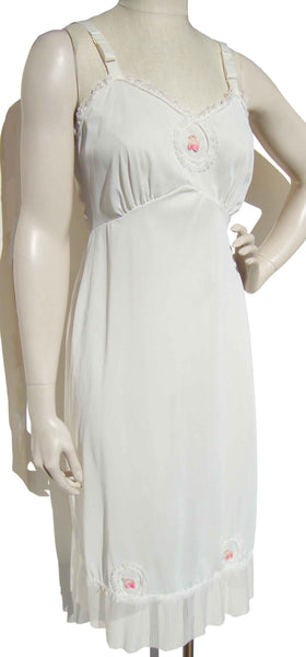 60s Slip with Pink Cherries
