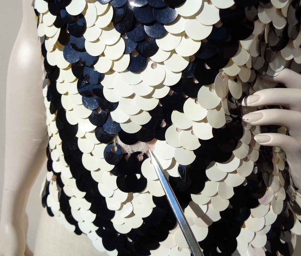 Vintage Sequin Dance Top