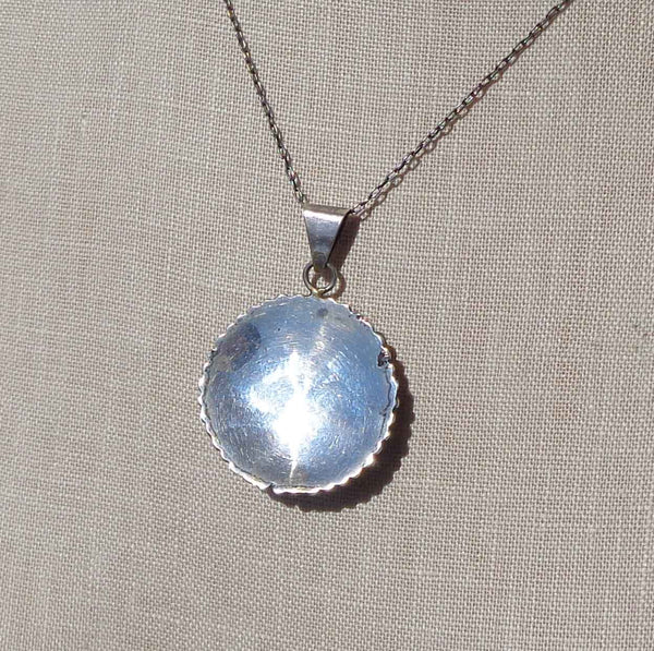 Sterling Silver Surface Necklace