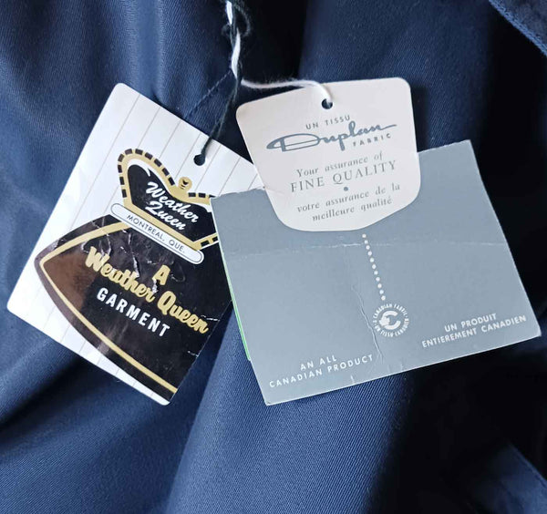 Vintage Canada Spring Coat With Tags