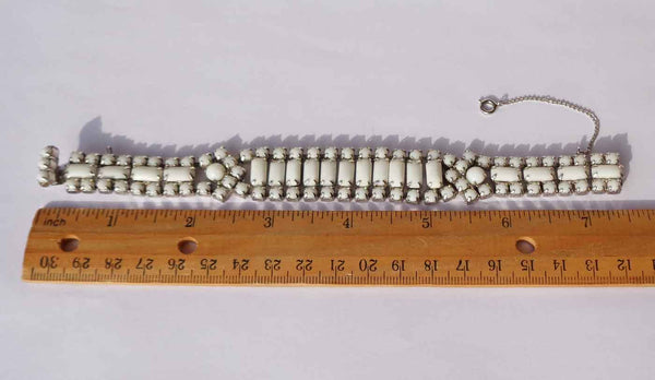 50s Milk Glass Bracelet